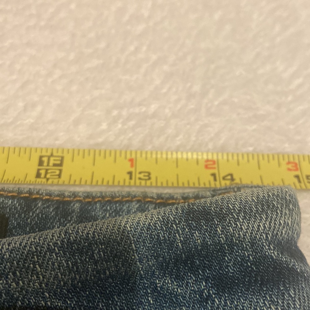 BLANK NYC Size 26 Skinny Distressed Cropped Blue Jeans - Picture 3 of 13
